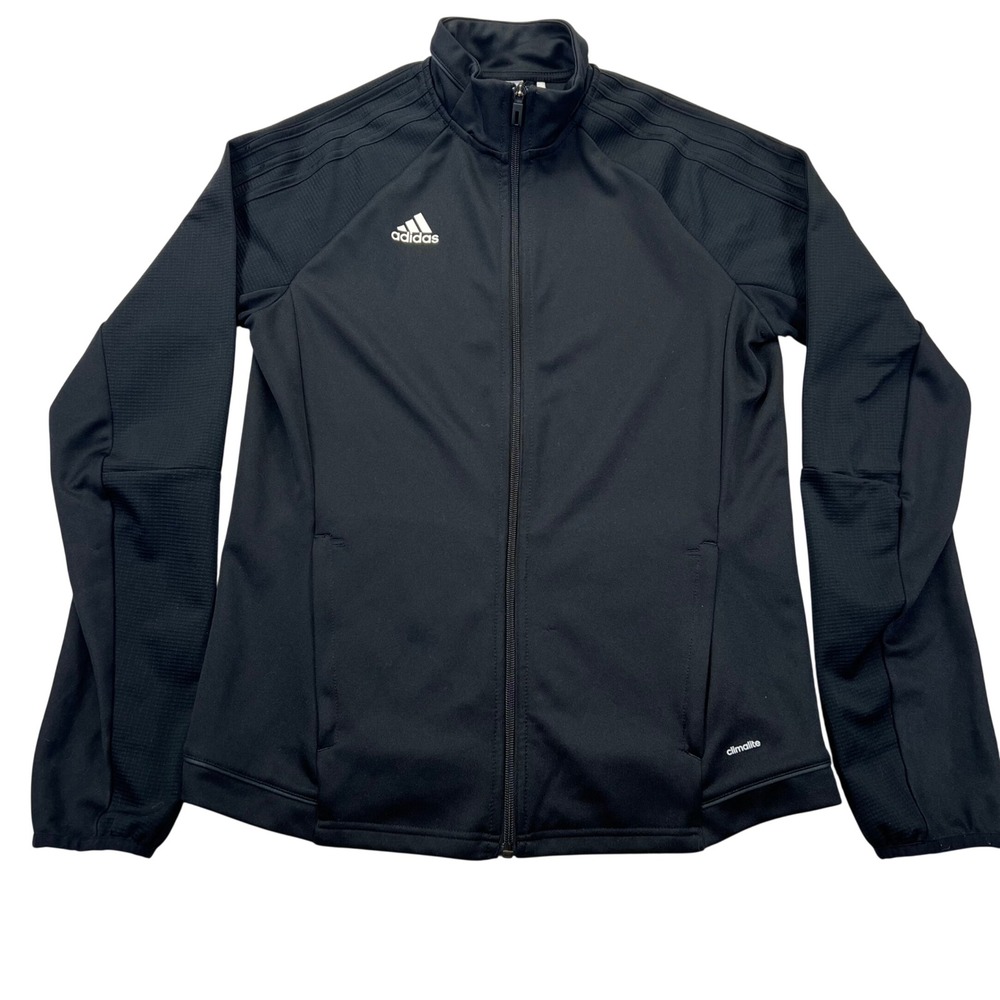 Adidas Tiro 17 Womens M Training Jacket Climalite Tonal 3 Stripes Raglan Sleeves
